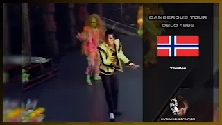 Michael Jackson - Thriller - Live Oslo 1992 - HD