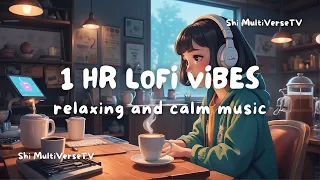 Chill to the Beat: 1 Hour Lofi Chillhop Mix for Deep Relaxation & Study | Smooth Vibes