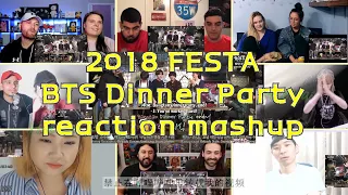 [BTS] 2018 FESTA 방탄 회식 Dinner Party｜reaction mashup