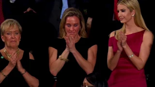 President Trump Honors Fallen Navy Seal Ryan Owens - Wife Receives Standing Ovation