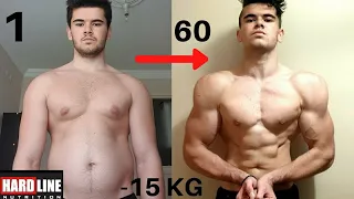 60 Days Natural Body Transformation / Home Workout / 19 Years Old Incredible Change