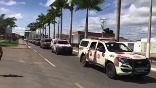 viaturas da Polícia Militar da Bahia