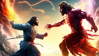 Jesus vs Devil / 👿 / Jesus vs Devil WhatsApp status video #devil #jesus #trending #viral