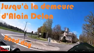 Road day, jusqu'à la demeure d'Alain Delon