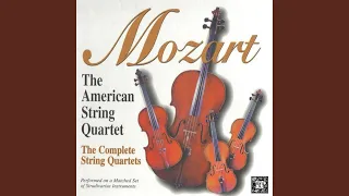 String Quartet No. 5 in F Major, K. 158: III. Tempo di Menuetto