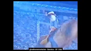 🇧🇷 Rogério Ferreira dos Santos x Cadet - Barretos 1998 | Campeão do Rodeio 🏆 #rodeio #rodeo