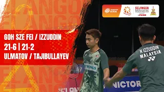 Malaysia 5 - 0 Kazakhstan : Goh/Izzuddin 2 - 0 Kulmatov/Tajibullayev | SELBATC 2024