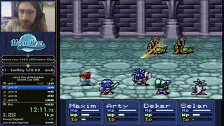 Lufia II Ancient Cave 100% in 4:21:03