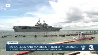 30 Sailors and Marines injured in training exercise