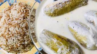 Кабачки фаршированные в йогурте по - арабски❥ stuffed zucchini in arabic