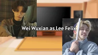 Mdzs react to Wei Wuxian as Lee Felix (AU DESCRIPTION)