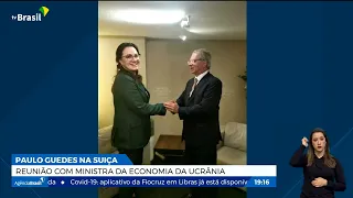 Paulo Guedes se reúne com ministra da economia da Ucrânia