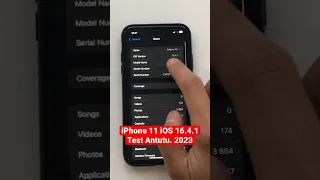 iPhone 11 antutu. iOS 16.4.1 Test Antutu. 2023 #iphone