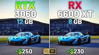 10 Games on RTX 3060 vs RX 6600 XT in 2024 - 1440p