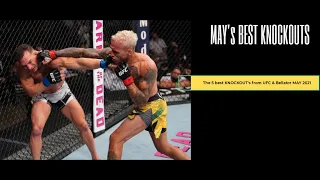 The 5 best MMA KO/TKO's during May 2021