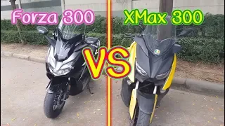 XMax 300 VS Forza 300 ยี่ห้อไหนดี มาตัดสินใจจากคลิปนี้ครับ