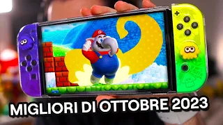 I 14 MIGLIORI giochi di Ottobre 2023 su Nintendo Switch