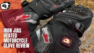 IRONJIAS HEATED Motorcycle Gloves. Get ready for winter riding. Full review.