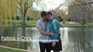 Patrick + Chris | Boston Marathon Monday Surprise (Double) Proposal