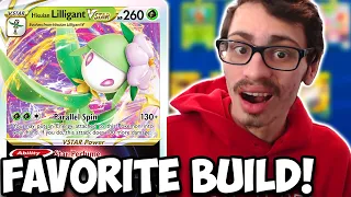 This Is My FAVORITE Way To Play Lilligant VSTAR! w/Flapple Astral Radiance PTCGO