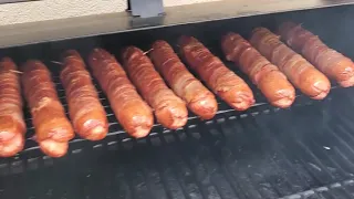 Mexican Hot Dogs on the Pit Boss Pellet Grill (The Backyard Griller)