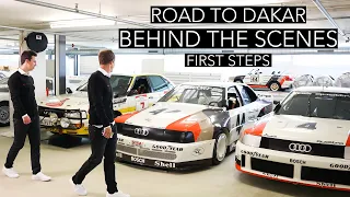 Audi Dakar project - Behind the scenes of the Launch day