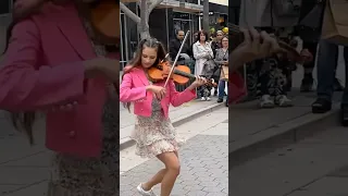 Karolina Protsenko's Violin Cover of 'The Winner Takes It All!             #shorts#karolinaprotsenko