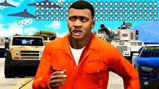 GTA 5 mit 100 STERNEN spielen!! (Können wir entkommen?)