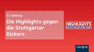 Die Highlights des 32. Spieltages gegen die Stuttgarter Kickers (2:2)