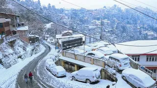 snowfall ❄ in solan  my second vlog