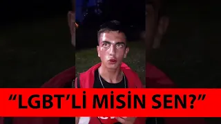 "LGBT’li misin sen?" diyerek bir genci darbeden şahıs bu hale getirildi