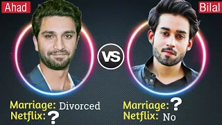 Ahad Raza Mir vs Bilal Abbas Khan🔥🔥 || Bilal Abbas Dramas || Ahad Raza And Sajal Aly Divorced