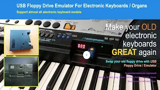 USB Floppy Drive Emulator - USB Flash Drive As a Floppy Disk For Old Keyboards