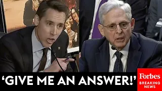 'Does Your Department Have A Problem With Anti-Catholic Bias?': Hawley Laces Into Merrick Garland