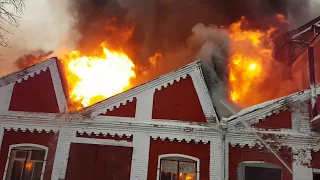 Пожар в Орехово-Зуево продолжение