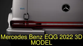 3D Model of Mercedes Benz EQG 2022 Review