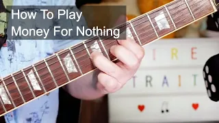 'Money For Nothing' Dire Straits Guitar Lesson