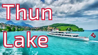 From Thun to Interlaken on the Boat | Thun Lake Cruise | Life in Switzerland