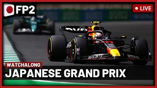 F1 Live - Japanese GP Free Practice 2 Watchalong | Live timings + Commentary