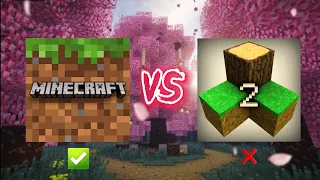 Сравнил игры Survivalcraft 2 VS Minecraft