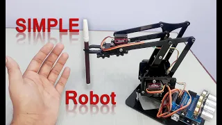 How to make a robot arm - Arduino | Acrylic Robot Claw Arm