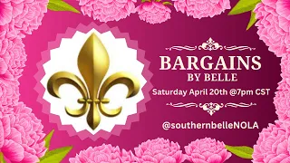 #Sale #Auction - BARGAINS BY BELLE - Come bid from the comfort of home shopping cyber edition