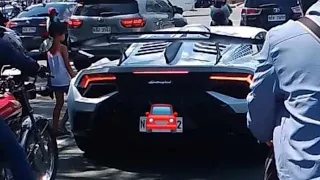 Lamborghini Spotted Mindanao Avenue Intersection Phillipines, Luxury Car, Sports Car Phillipines