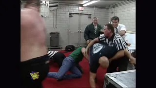 Stone Cold Steve Austin Walks In On A Brawl Undertaker It Will Be A Cold Day In Hell WWE Raw5-5-1997