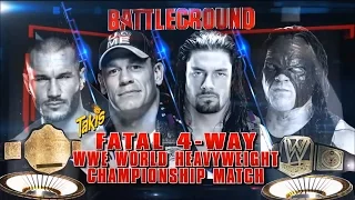 WWE Battleground 2014 ► John Cena Vs Kane Vs Randy Orton Vs Roman Reigns [OFFICIAL PROMO HD]