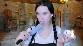 АСМР РОЛЕВАЯ ИГРА Венсдей Аддамс 🖤 Эксперименты над братом🔪 ASMR ROLE-PLAY Wednesday Addams