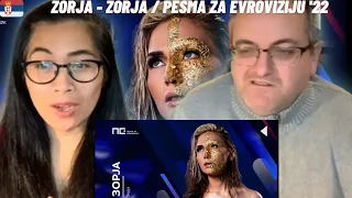Zorja - Zorja / Pesma za Evroviziju '22 - 🇩🇰NielsensTV REACTION