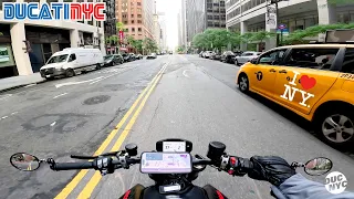 the city is MINE - intimate crawl tour of Manhattan on my Ducati v1900