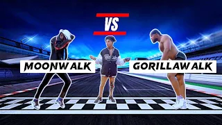 Moonwalk 🆅🆂 Gorilla Walk | 𝐏𝐚𝐫𝐭 𝟑 (With Behind The Scenes)