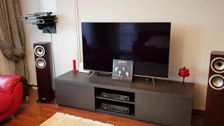 Cambridge Audio CXN, Cambridge Audio CXA80, Rega P2 Turntable, Tannoy Precision 6.2.